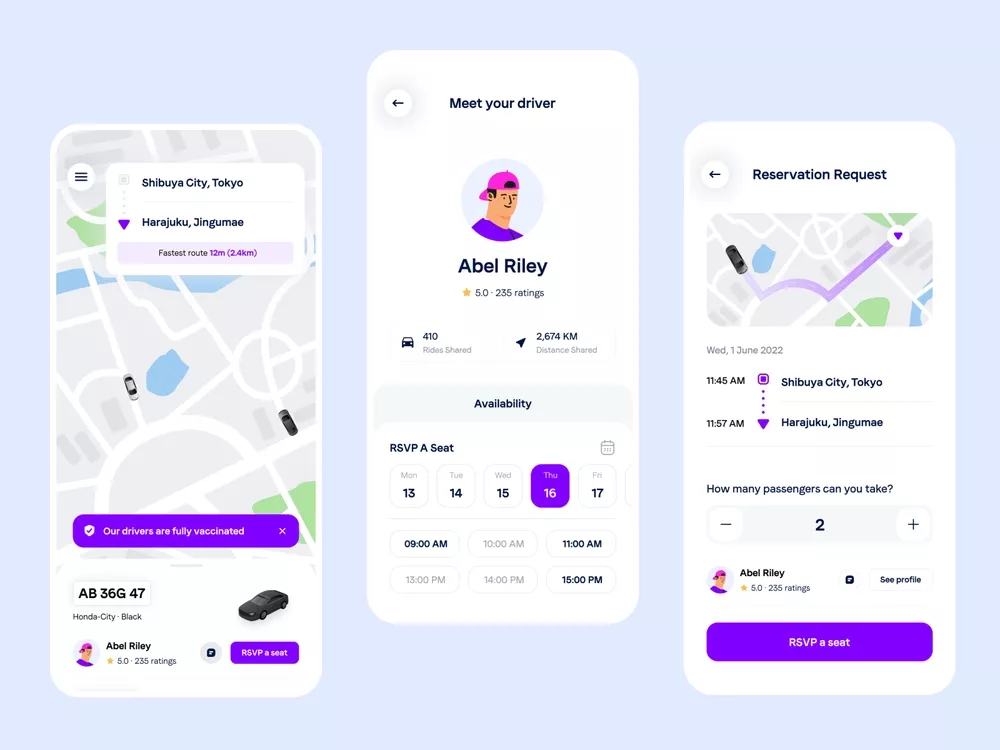 I will Create Taxi App With Admin Panel, Multi Payment Gateway, Recharge Wallet | Notification 